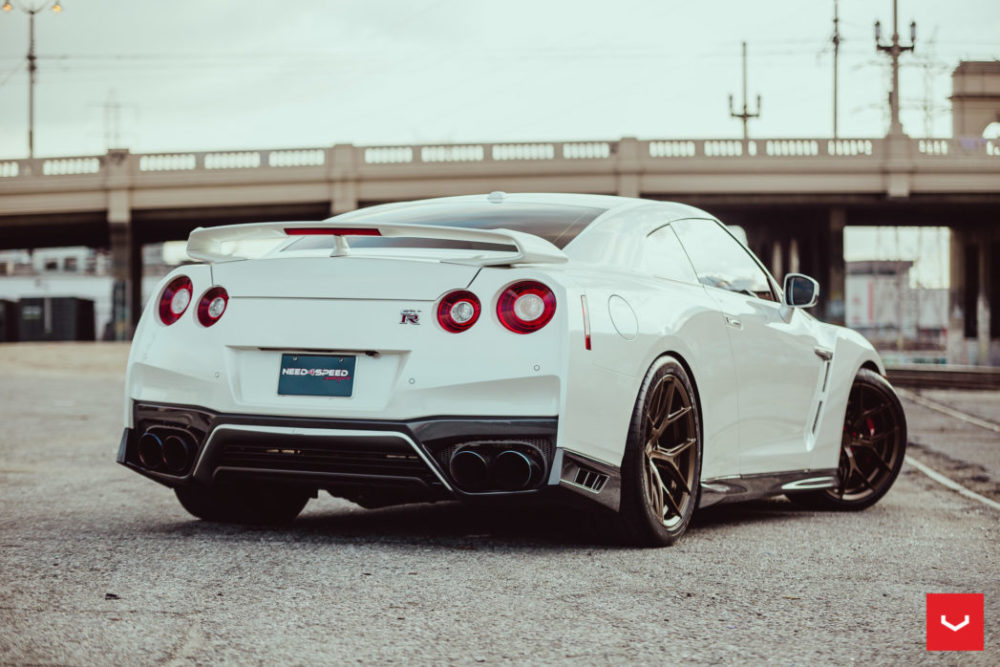 Nissan GTR Vossen HF-5 Satin Bronze