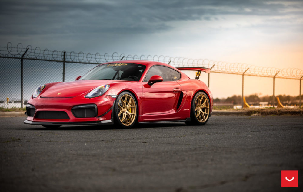 gt4 cayman porsche gold hf5 vossen