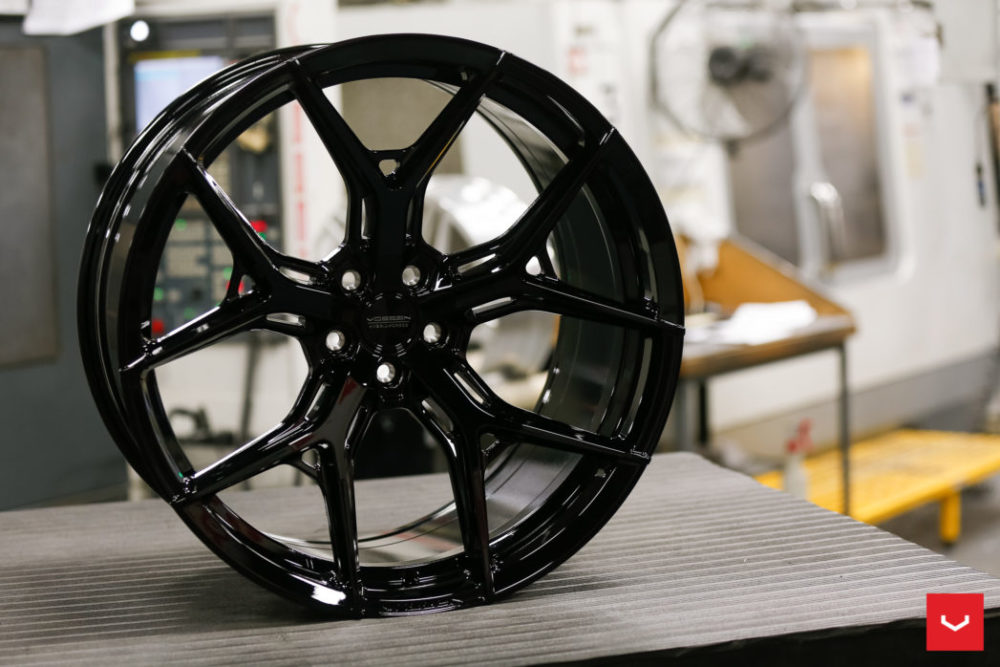 vossen hf gloss black hybrid forged series vossen wheels