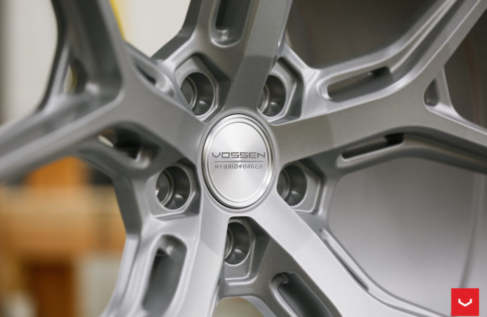 vossen hf satin silver hybrid forged series vossen wheels