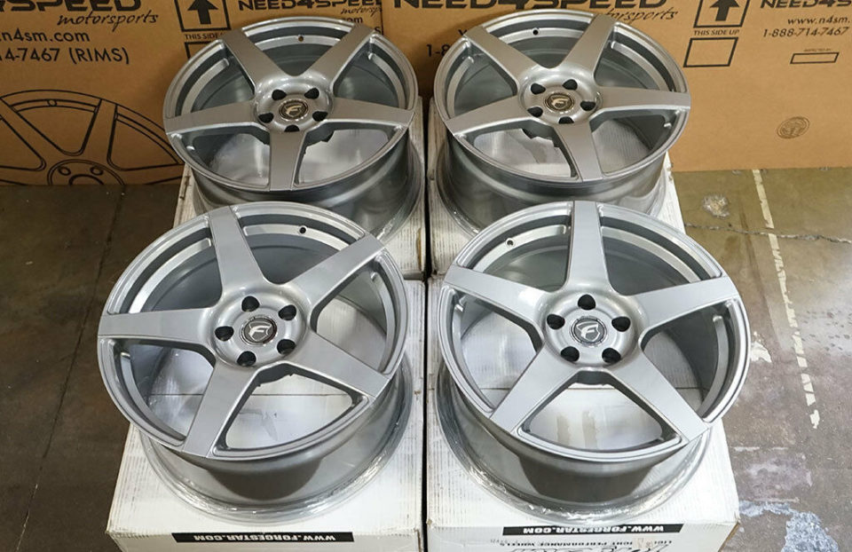 n4sm forgestar cf gloss gunmetal finish wheels audi a s a s