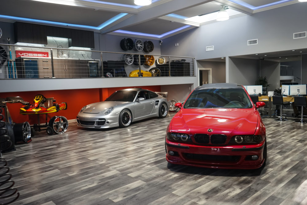 n4sm need 4 speed motorsports showroom top level overview 911 Turbo and BMW M5