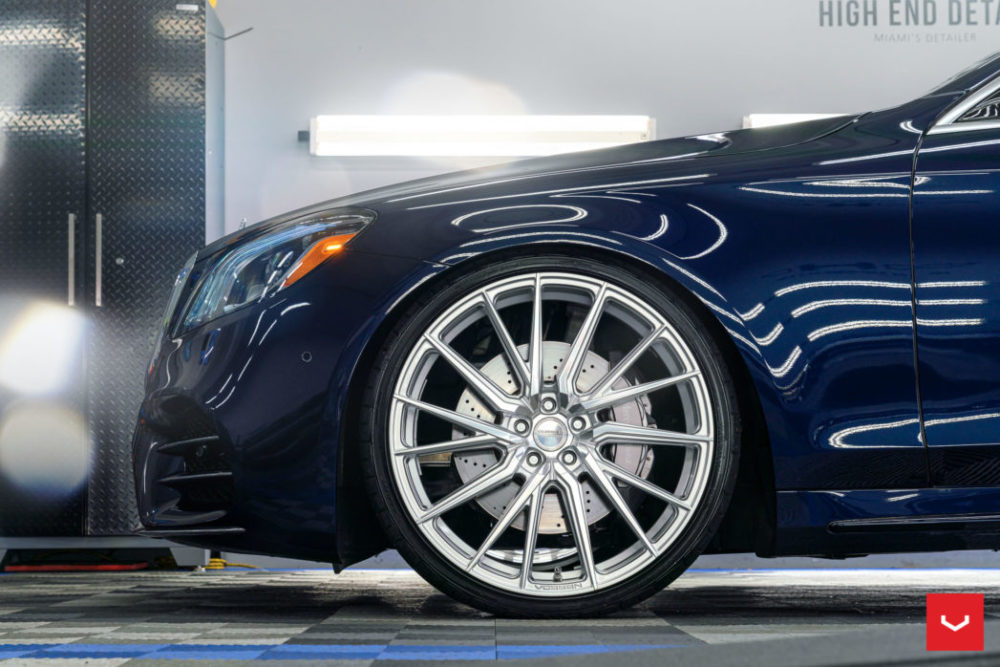 mercedes s hybrid forged series hf t vossen wheels   x