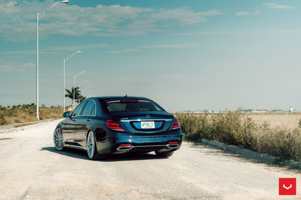 mercedes s hybrid forged series hf t vossen wheels   x