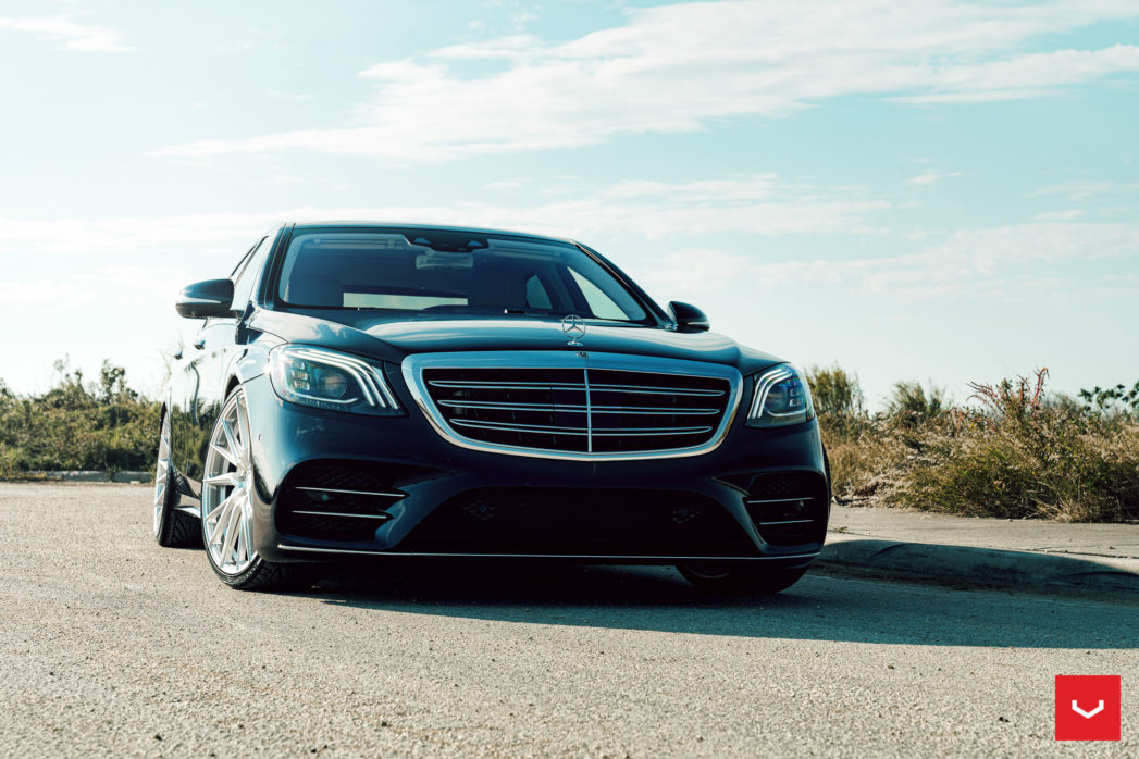 mercedes s hybrid forged series hf t vossen wheels   x