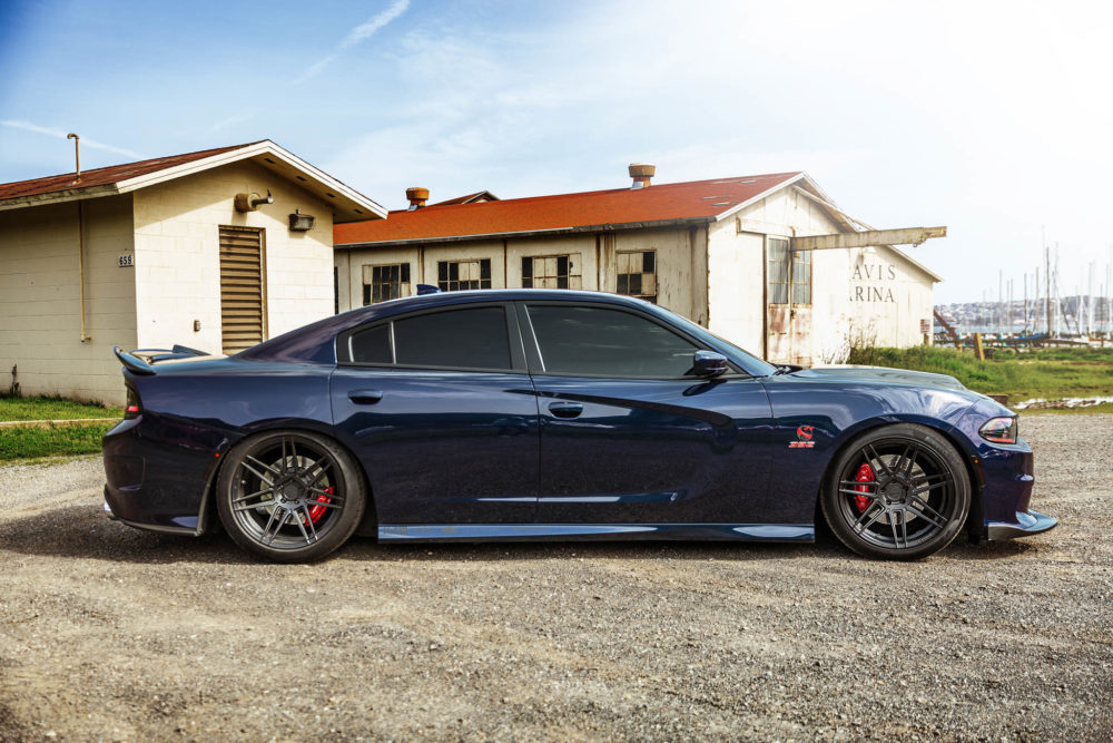 dodge charger scat pack fr matte black  of