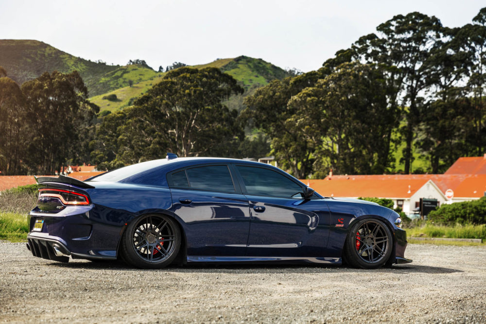 dodge charger scat pack fr matte black  of