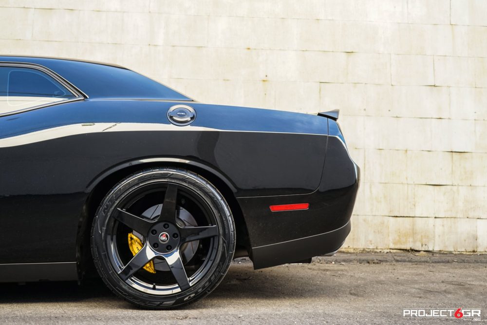 Project 6GR 5Spoke Dodge Challenger Scat Pack Rear Project 6GR Wheel