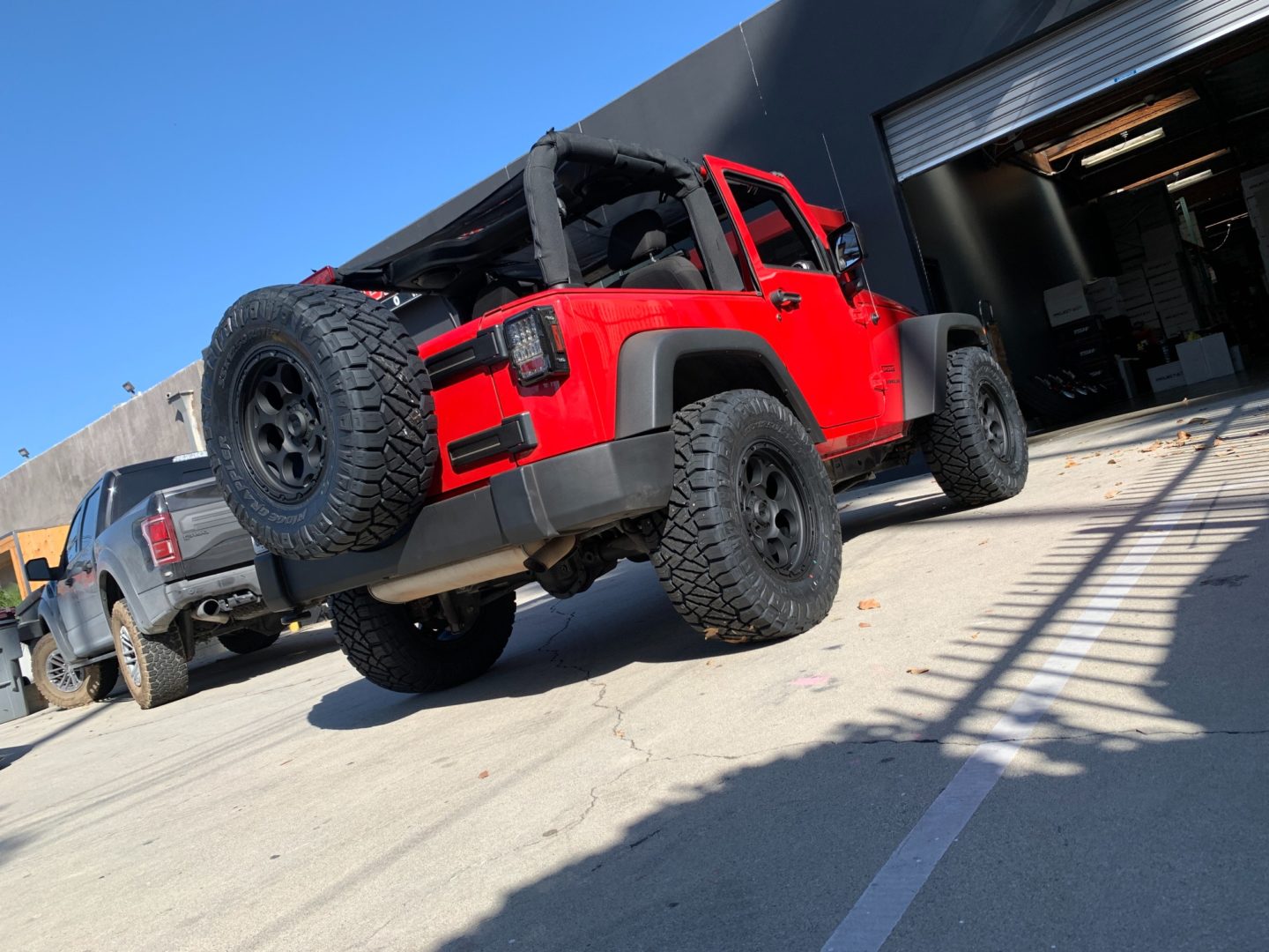 2014 Jeep Wrangler Sport Nitto Tires