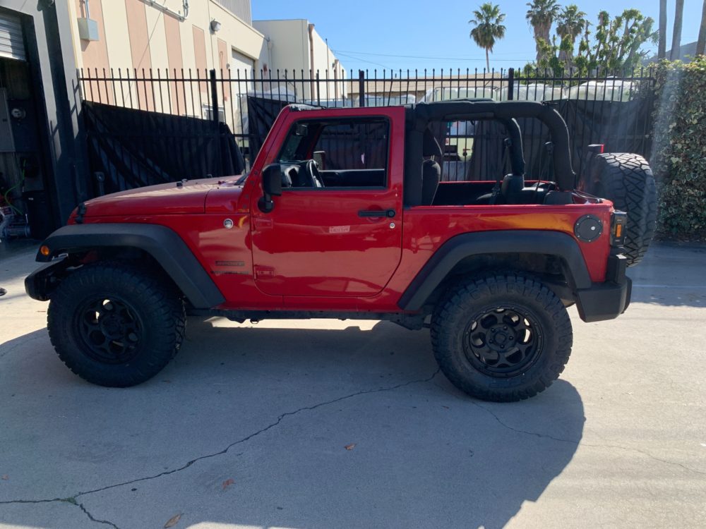 2014 Jeep Wrangler Sport KMC wheels Nitto Tires