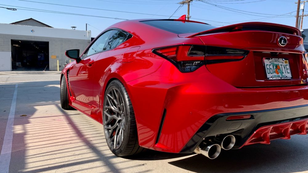 2021 Lexus RCF Wheel Fitment