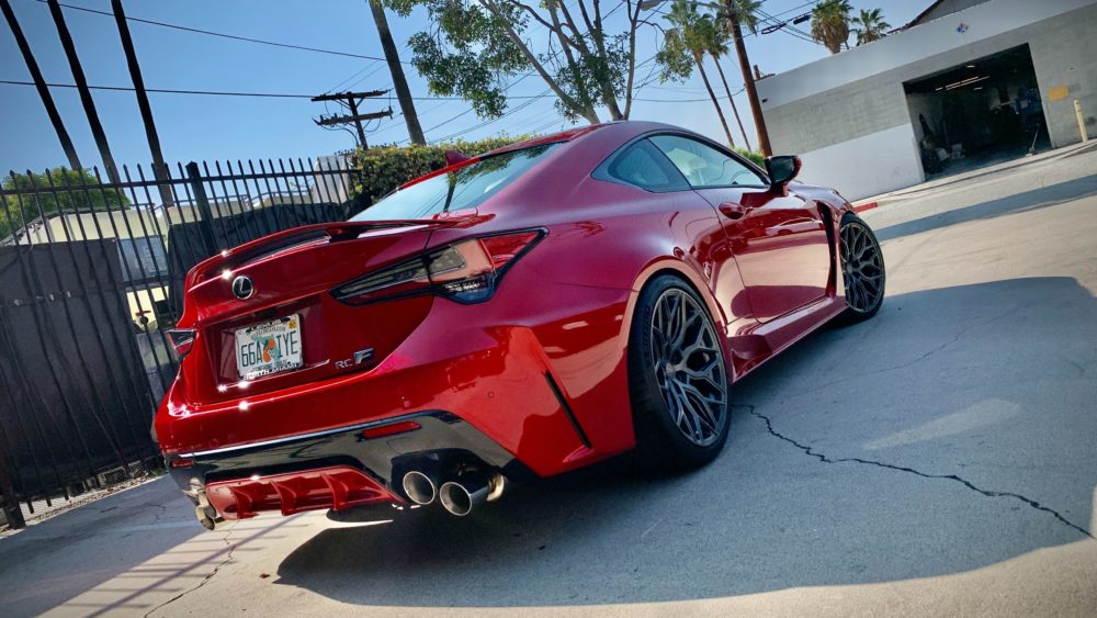 2021 Lexus RCF Wheel Fitment Stance