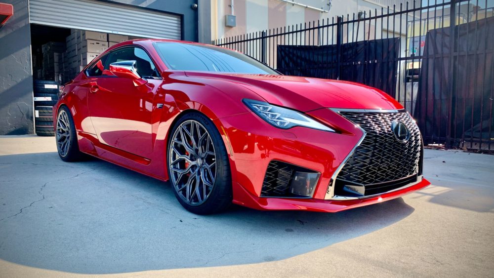 2021 Lexus RCF Need 4 Speed Motorsports Front Stance