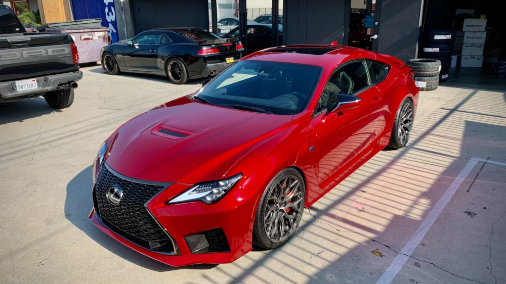 Vossen HF-2 Anthracite Lexus RCF 2014 Camaro