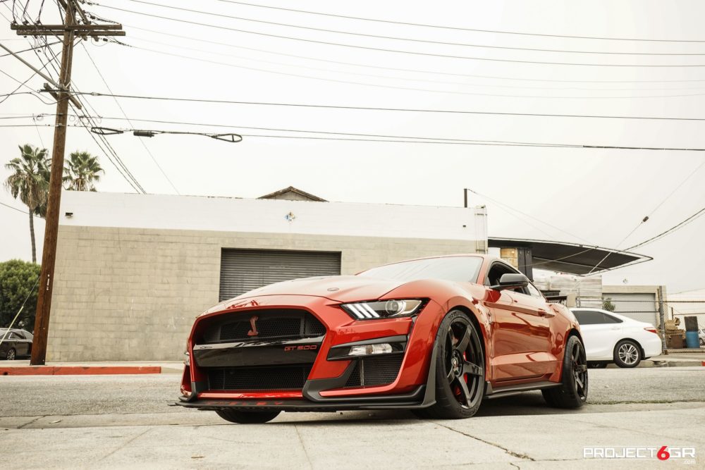 ford mustang gt custom wheels spun forged project gr  five