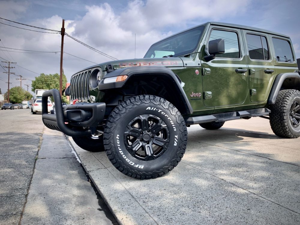 2021 Jeep Rubicon Black Rhino wheels