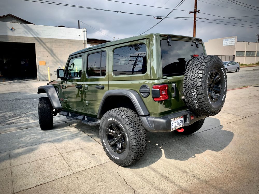 Jeep with Black Rhino Wheels