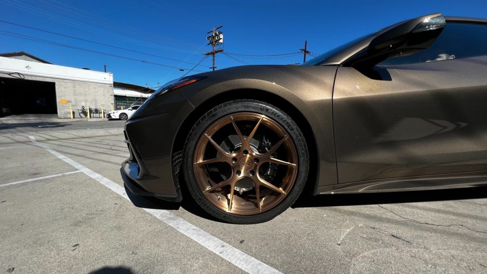 Chevrolet C8 Corvette VS Forged Front Wheels