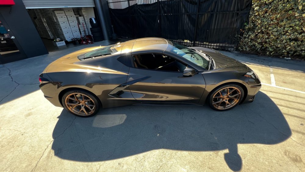 Zeus Bronze Metallic Corvette C8