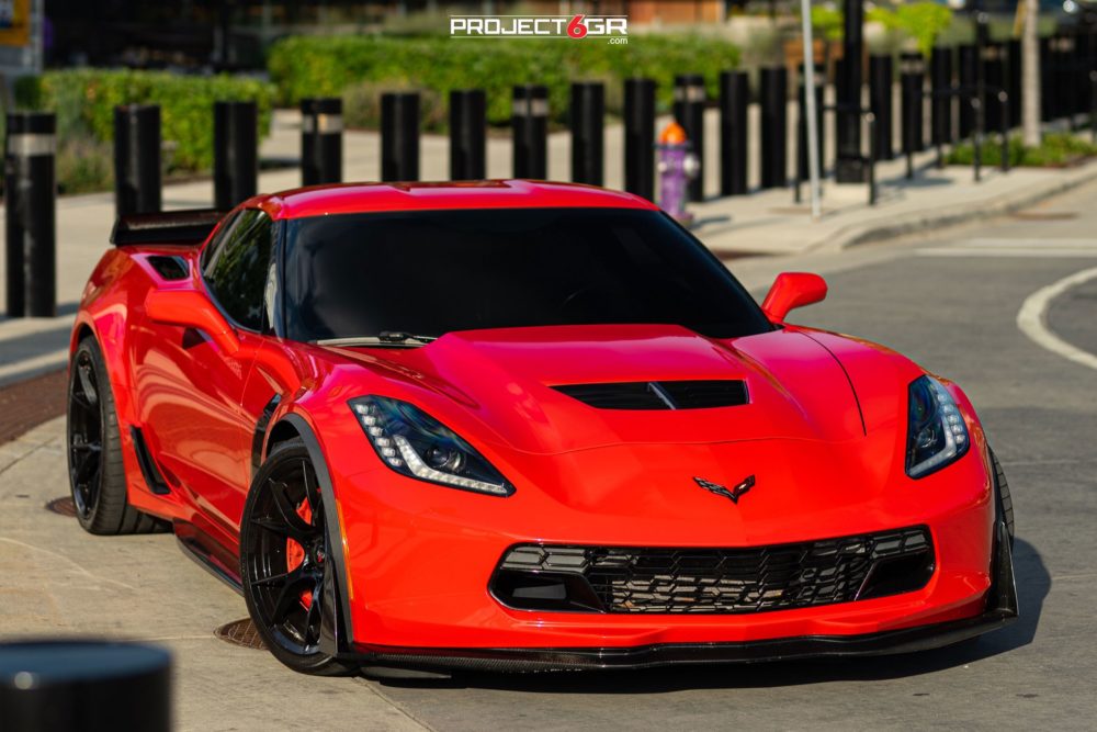 project gr  ten corvette z gloss black